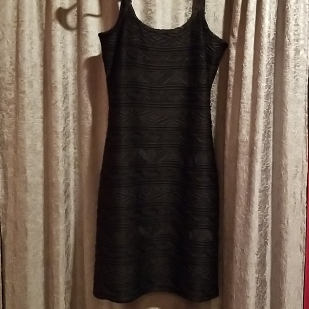 Newport News Black Dress size 8 ( altered length)